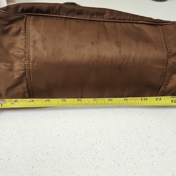Authenic vintage Prada nylon tessuto bag in brown - Picture 3 of 13